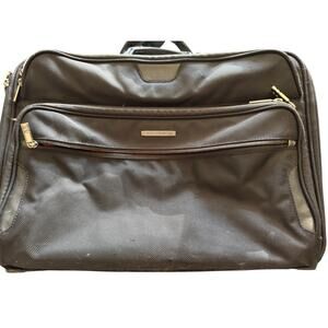 Briggs & Riley Telescope Handle Wheeled Expandable Brief Double Zipper Stackable